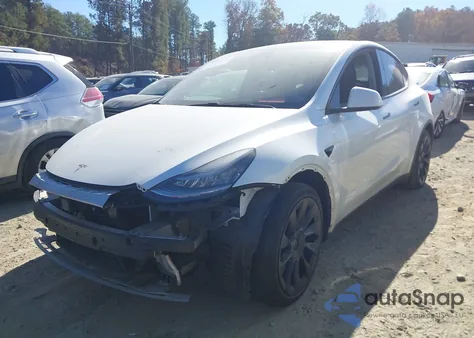 2021 Tesla Model Y Long Range Dual Motor All-Wheel Drive from USA, damaged, VIN 5YJYGDEE7MF065090